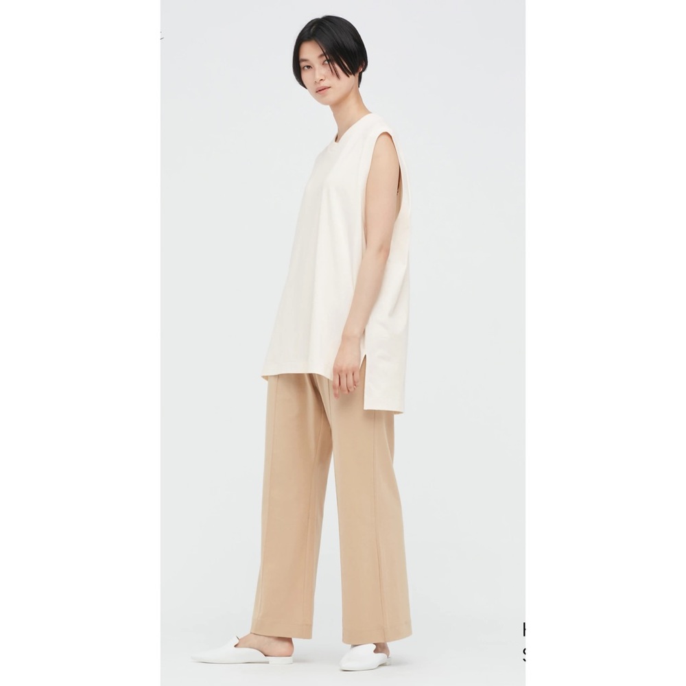 UNIQLO X MAME KUROGOICHI AIRISM COTTON PLEATED PANT SIZE MEDIUM